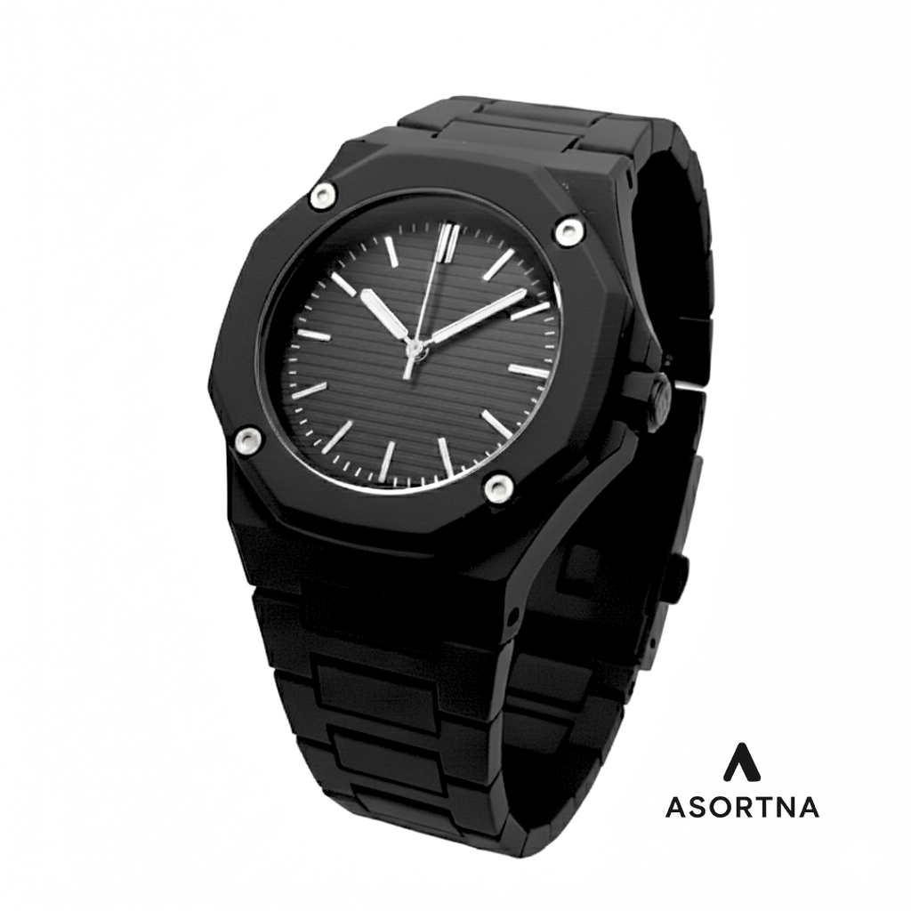 Black Aura Watch-premium timepiece Asortna