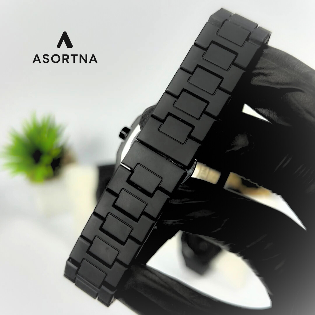 Black Aura Watch-premium timepiece Asortna