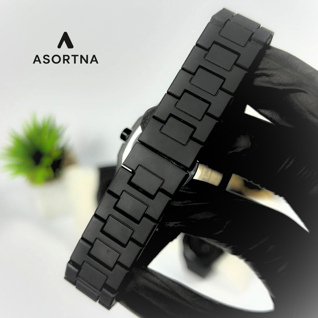 Black Aura Watch-premium timepiece Asortna