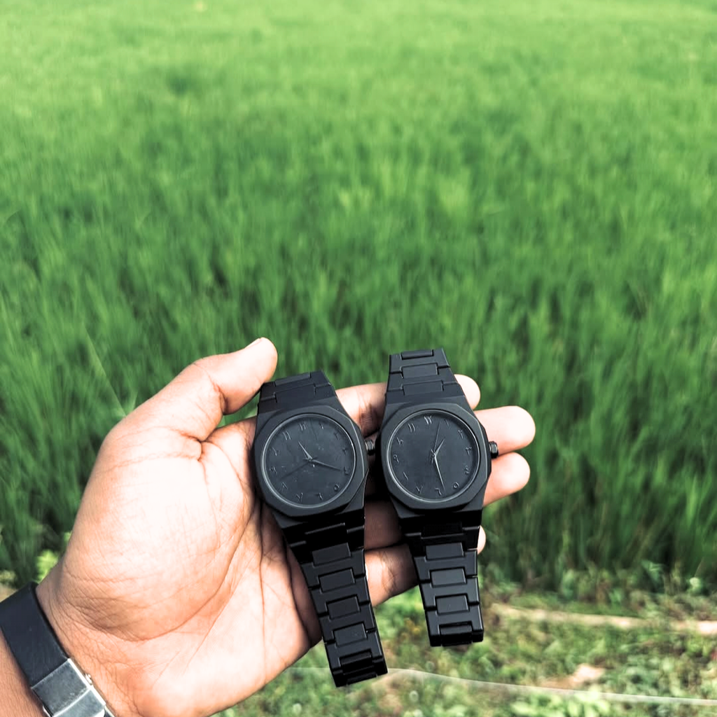 Black Aura Watch-premium timepiece Asortna