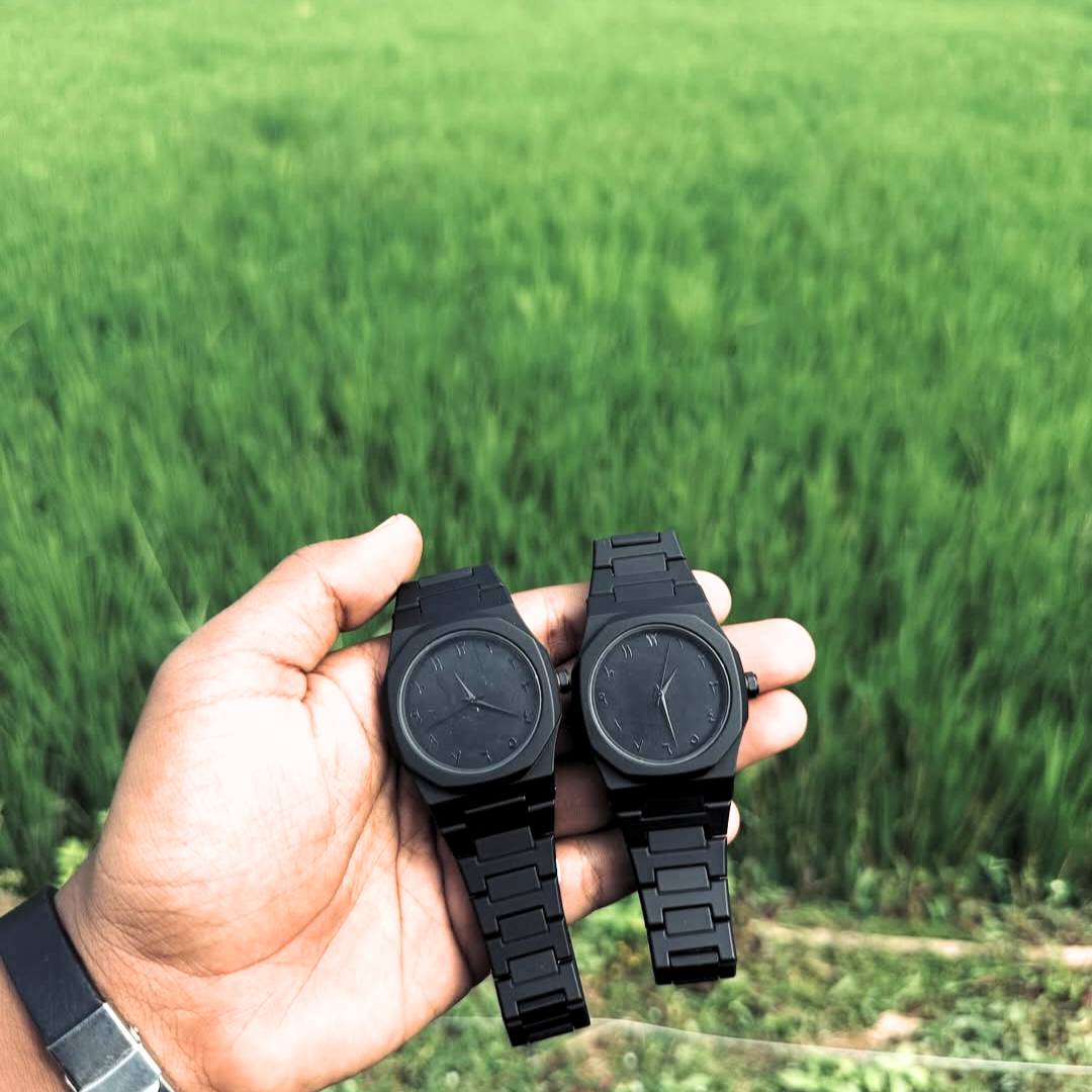 Black Aura Watch-premium timepiece Asortna